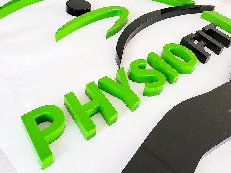 Solid Cut  Acrylic Letter Sign