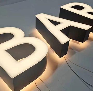 custom channel letter signs