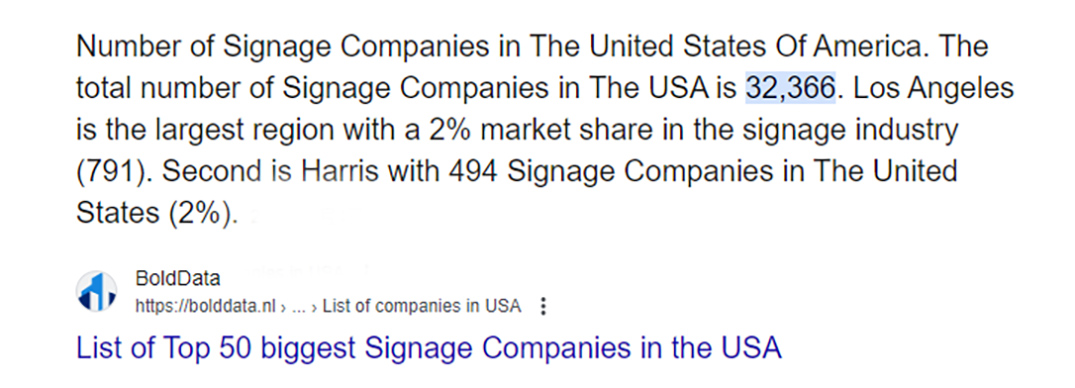signs company