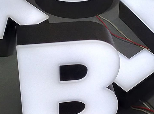 trimless channel letters