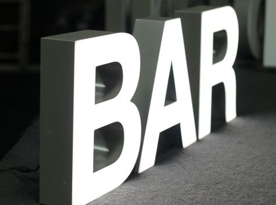 trimless channel letters