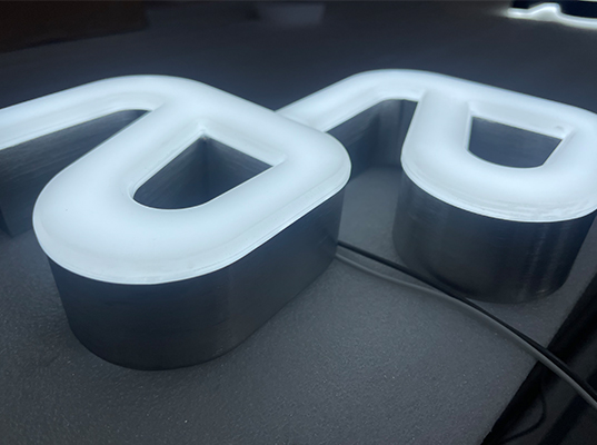 trimless channel letters