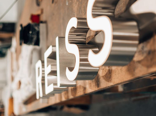 trimless channel letters