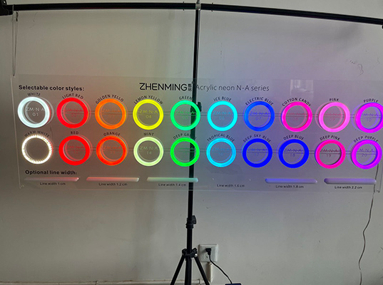 outdoor acrylic neon