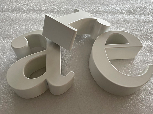 highly visible Dimensional solid acrylic