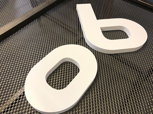 stainless steel 3d lettering