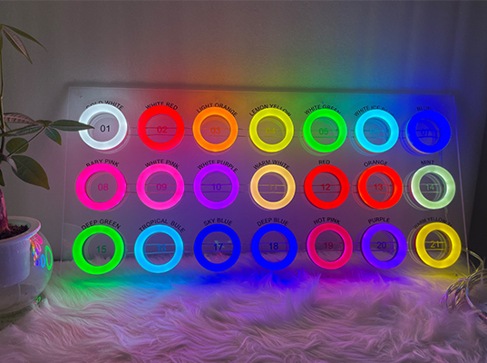 acrylic neon signs