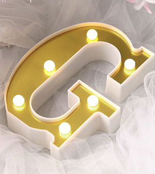 Wedding Marquee Signage