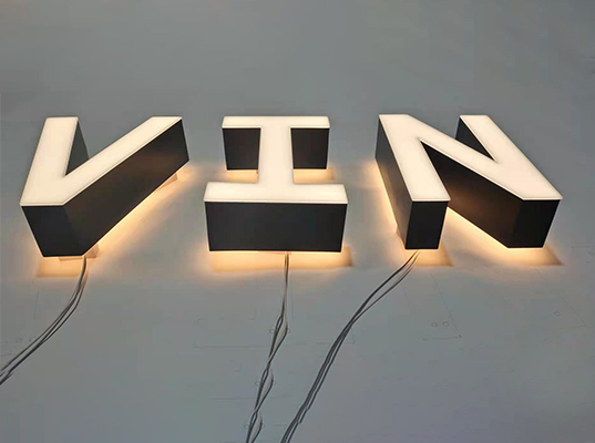 frontlit channel letters
