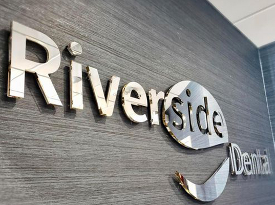 custom made stainless steel signs