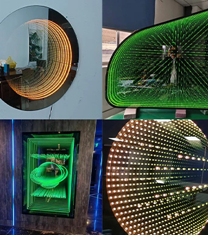 infinity wall mirror